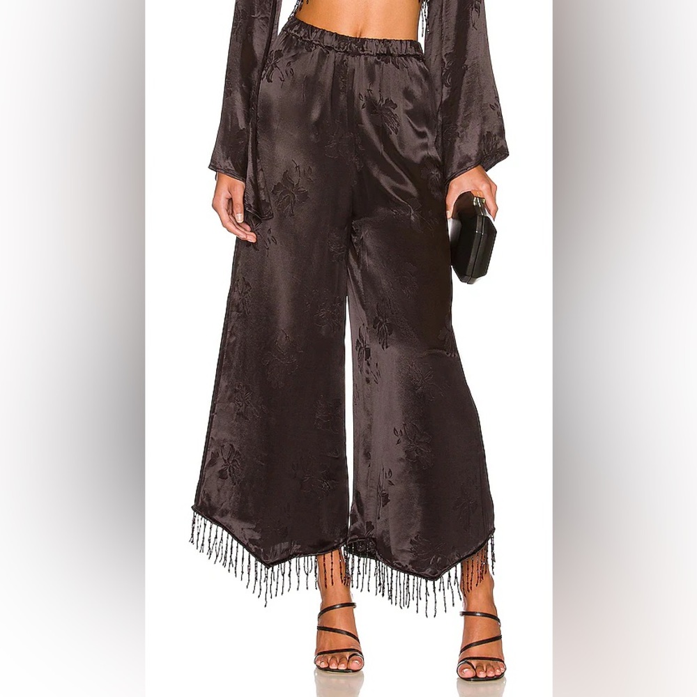 House of Harlow 1960 X Revolve Bonheur Pant in Black